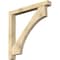 Ekena Millwork Westlake Block Rough Sawn Bracket w/ Offset Brace, Douglas Fir, 6"W x 48"D x 48"H BKT0604X48X48WTL05RDF - alternate 1